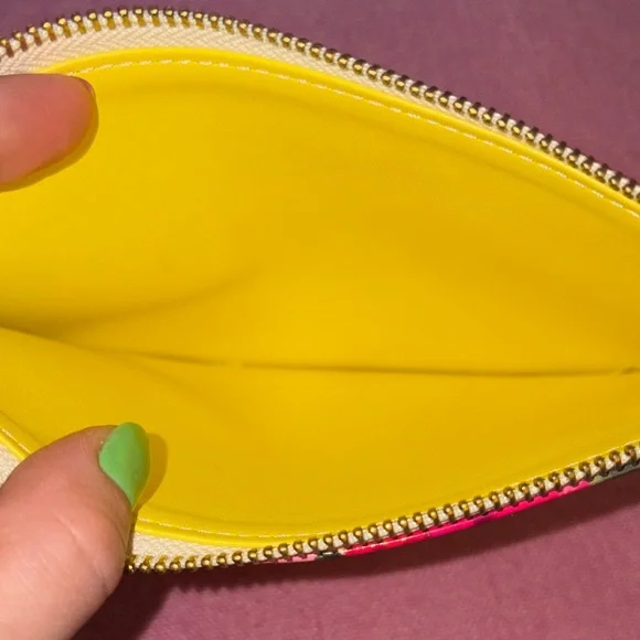 Kate Spade Floral Dahlia Clutch Pouch NWOT - Picture 5 of 7